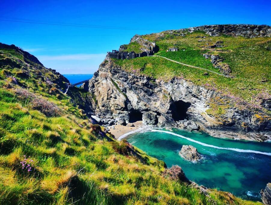 The Little Post House. A Perfect Village Retreat, With Stunning Views. Boscastle Exterior foto